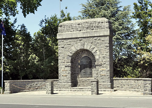 Halswell war memorial