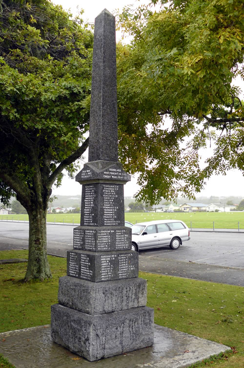 Hokitika school war memorial