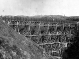 Belmont viaduct blown up