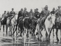 Patrolling Auckland wharves, 1913 strike