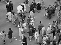 Auckland pedestrians begin 'Barnes Dance'