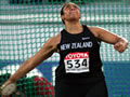 Beatrice Faumuina wins athletics world championship gold 