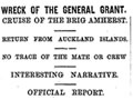 Wreck of the <em>General Grant</em> 