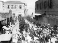 Indian lancers enter Haifa