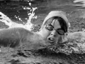 First woman to swim Cook Strait