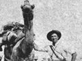 New Zealand officer with camel