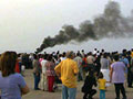 Paratroop landing re-enactment on Crete, 2001