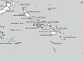 Map of the Solomons Theatre - war oral history programme