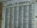 Railways Department roll of honour board, Wellington