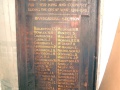 Southland NZ Railways roll of honour board