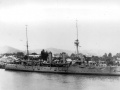 HMS <em>Philomel</em> in Gisborne, 1914