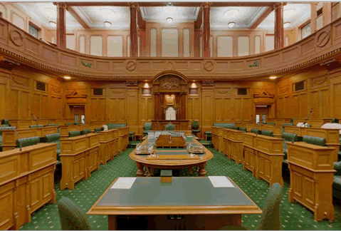 Debating chamber - click to move