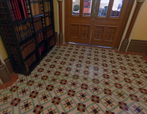 The Parliamentary Library foyer and stairwell