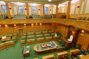 Parliament chamber