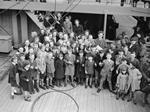 British kids on ship