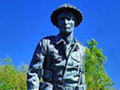 Charles Upham VC and Bar memorial