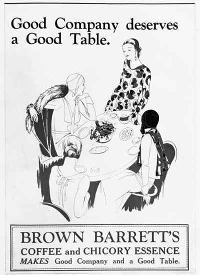 Brown Barrett's coffee and chicory essence