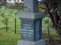 Omahu war memorial, Coromandel