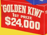 First Golden Kiwi lottery draw