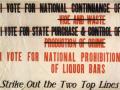 Soldiers' votes derail prohibition campaign