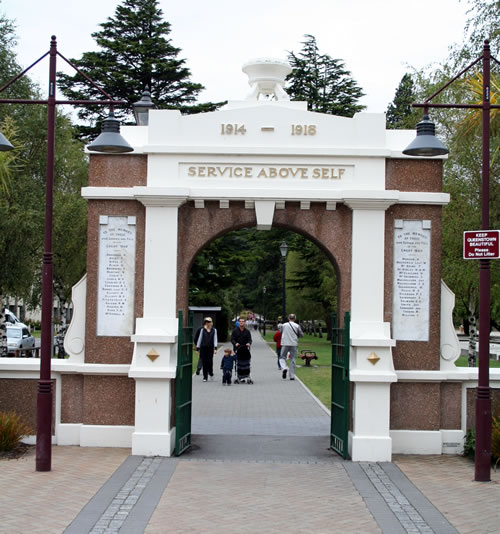 Queenstown memorial