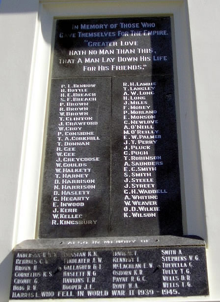 Rakaia memorial