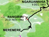  Māori surrender at Rangiriri