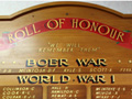 Riverton RSA roll of honour board