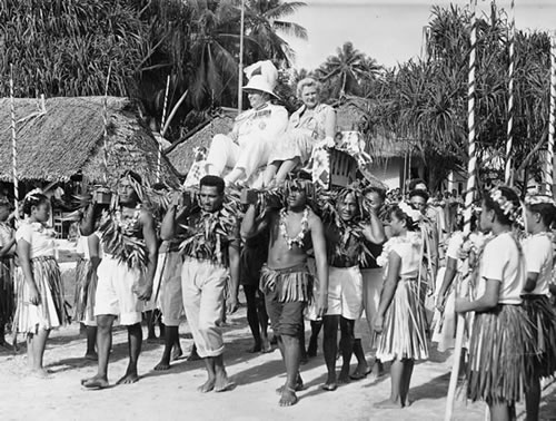 The Cobhams visit the Cook Islands