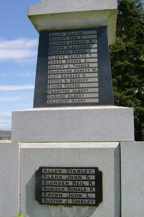 Oxford war memorial