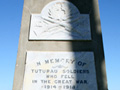 Tuturau war memorial