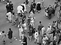 Auckland pedestrians begin 'Barnes Dance'