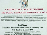 Native Rights Act declares Māori British subjects