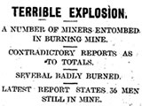 Forty-three miners killed in explosion at Huntly