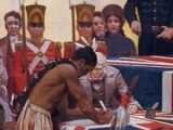 The Treaty of Waitangi is signed