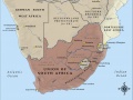 Map of South Africa in 1914