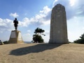 Memorials on Chunuk Bair panorama, Gallipoli