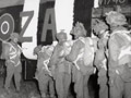 Paratroops heading for France on D-Day