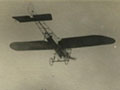 <em>Britannia</em> monoplane flying over Auckland