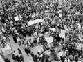 Jesus marchers at Parliament, 1972