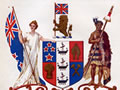 New Zealand Coat of Arms 1911-1956