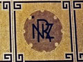 NZR floor tiles, Dunedin station