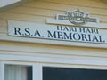 Harihari RSA memorial room