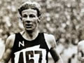 Jack Lovelock winning at Berlin Olympics