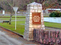 Picton Marina war memorial gates