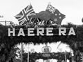 Royal farewell at New Plymouth, 1954