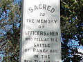 Rangiriri NZ Wars army memorial