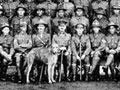 Rarotongan soldiers at Narrow Neck camp