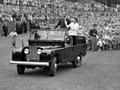 The royal couple visit Pukekura Park, 1954