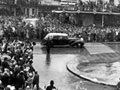 Royal limousine on Queen Street, Auckland, 1953